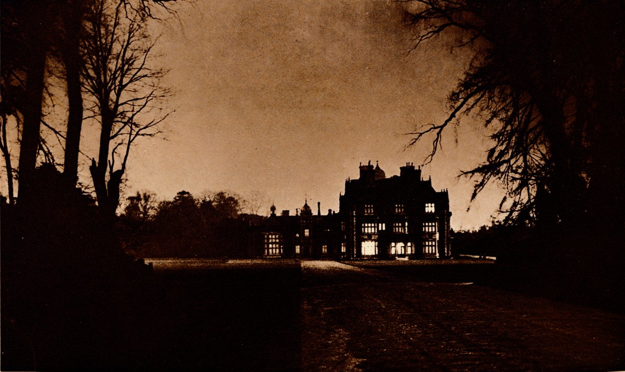 Sandringham House, Norfolk, w noc śmierci króla Jerzego V, 1936. autorstwa Unbekannt