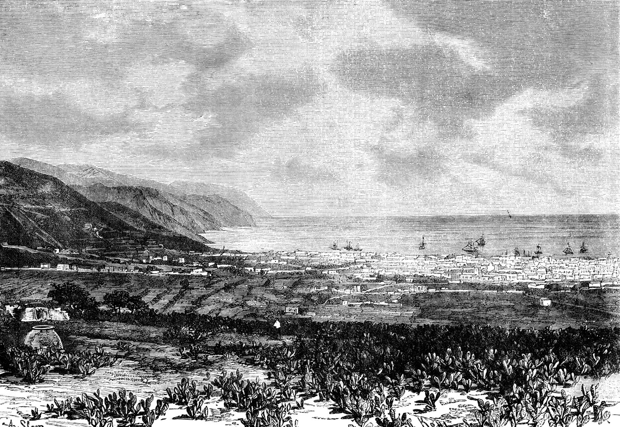 Santa Cruz, Teneryfa, Hiszpania, 1895 autorstwa Unbekannt