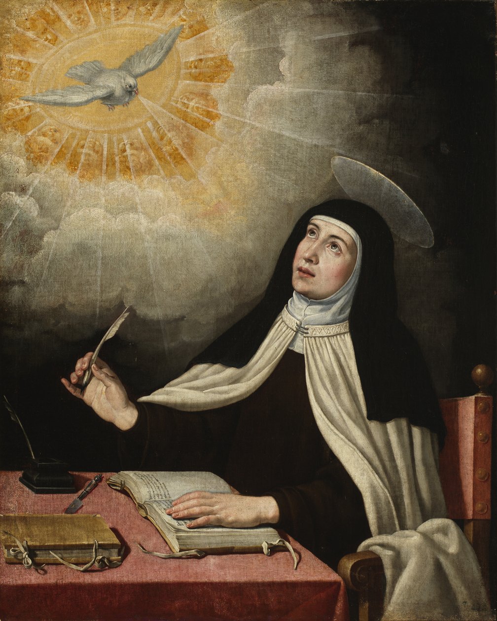 Święta Teresa z Avili, XVII wiek autorstwa Unbekannt