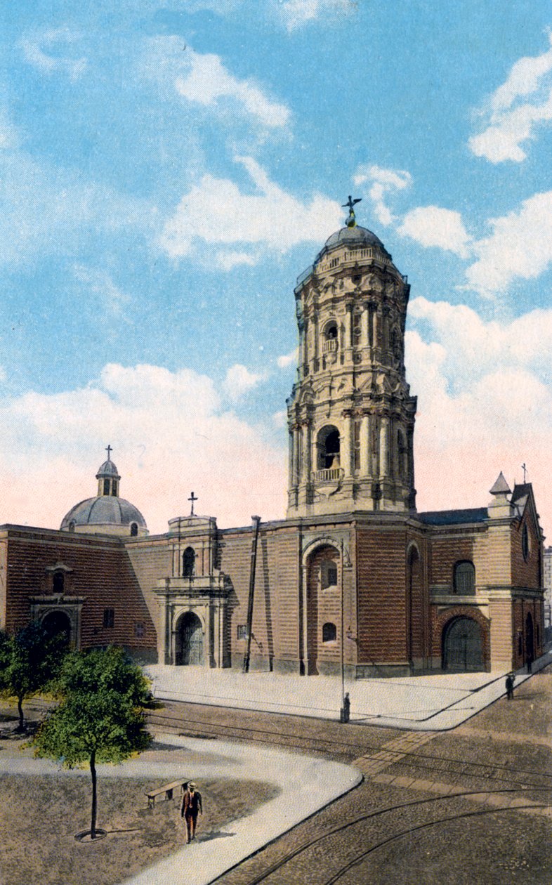 Kościół i klasztor Santo Domingo, Lima, Peru, początek XX wieku autorstwa Unbekannt