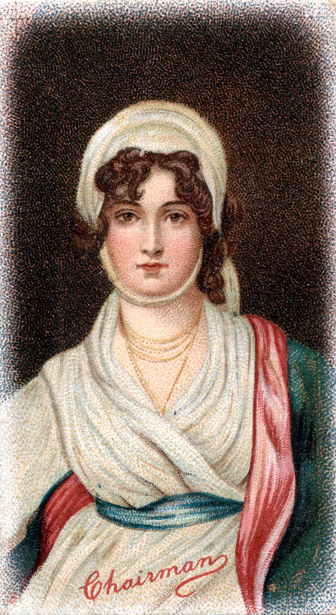 Sarah Siddons, XVIII-wieczna angielska tragiczna aktorka autorstwa Unbekannt