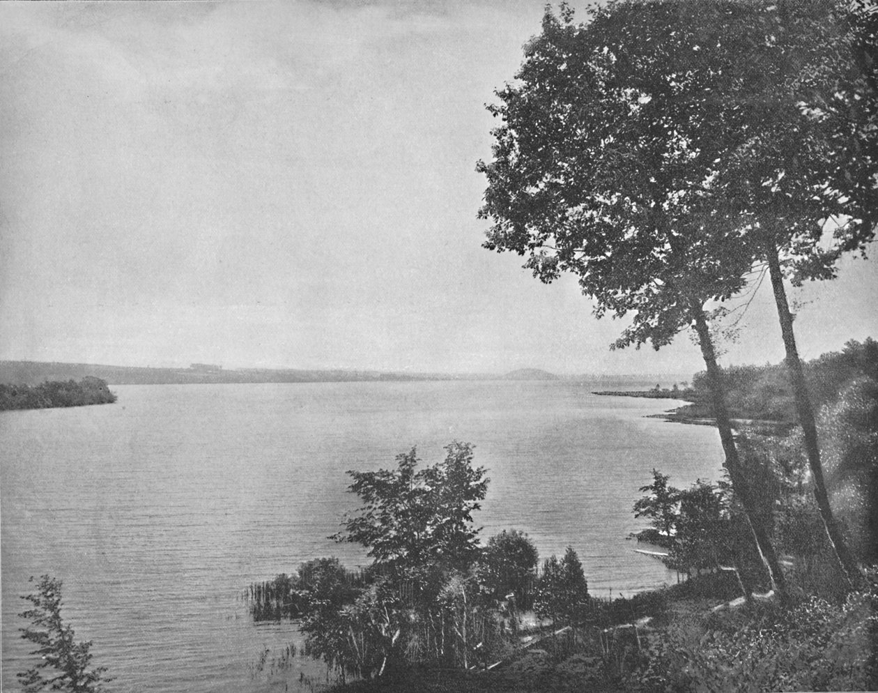 Jezioro Saratoga, Saratoga, Nowy Jork, ok. 1897. autorstwa Unbekannt