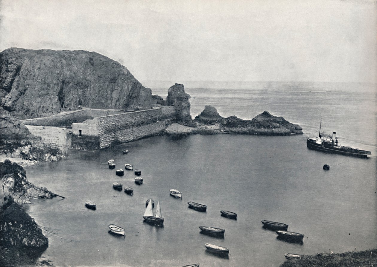 Port Sark-Creux, 1895 autorstwa Unbekannt