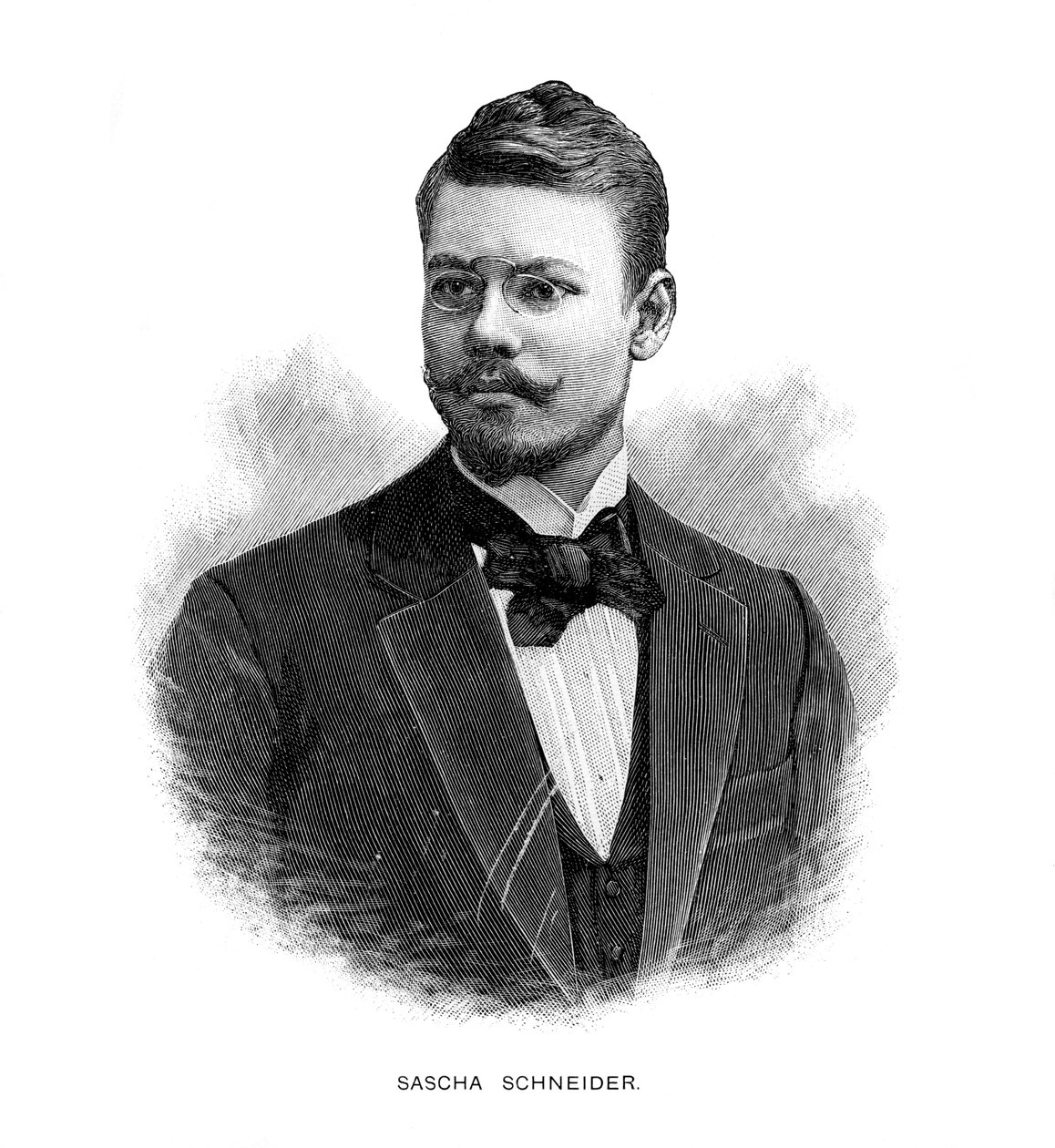 Sascha Schneider, niemiecki malarz i grafik, 1899 autorstwa Unbekannt
