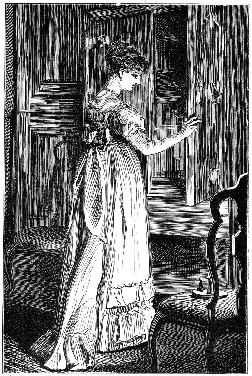 Scena z opactwa Northanger Jane Austen autorstwa Unbekannt