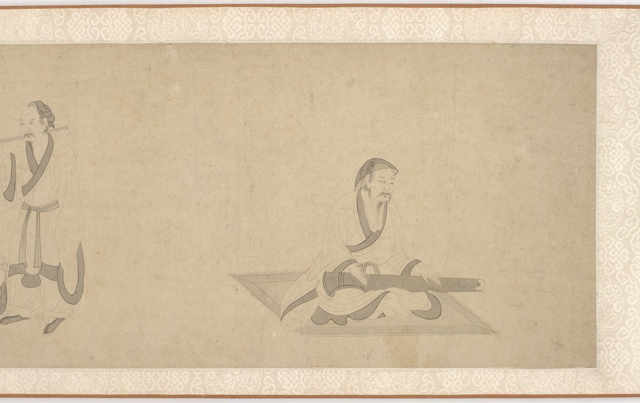 Sceny z życia Tao Yuanming cz. 2, dynastia Ming, 1368-1644. autorstwa Unbekannt