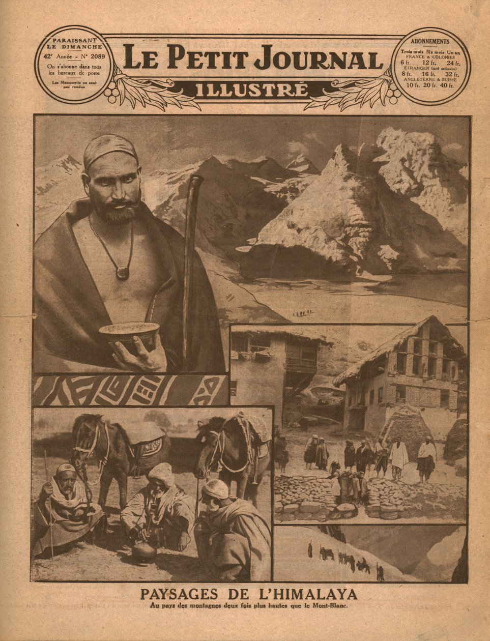 Sceny w Himalajach, 1931. autorstwa Unbekannt