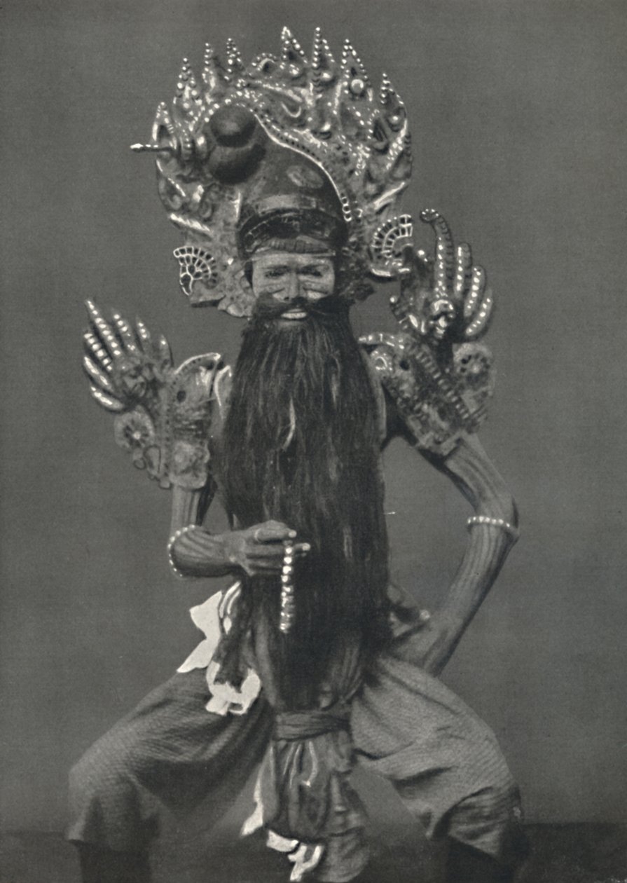Aktor jako Guruswamin, główny nauczyciel duchowy, 1926 autorstwa Unbekannt