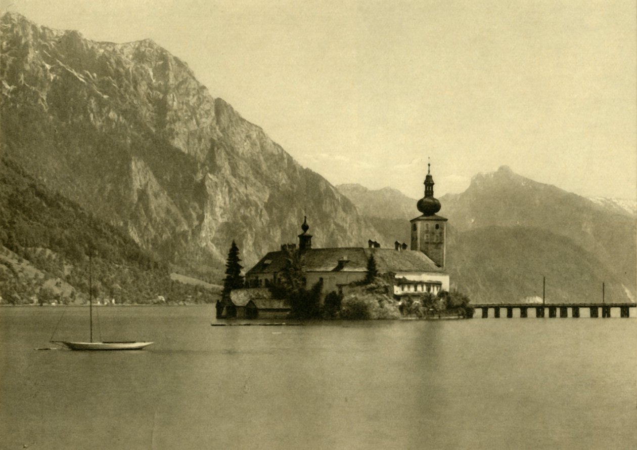 Zamek Ort, Traunsee, Górna Austria, ok. 1935. autorstwa Unbekannt