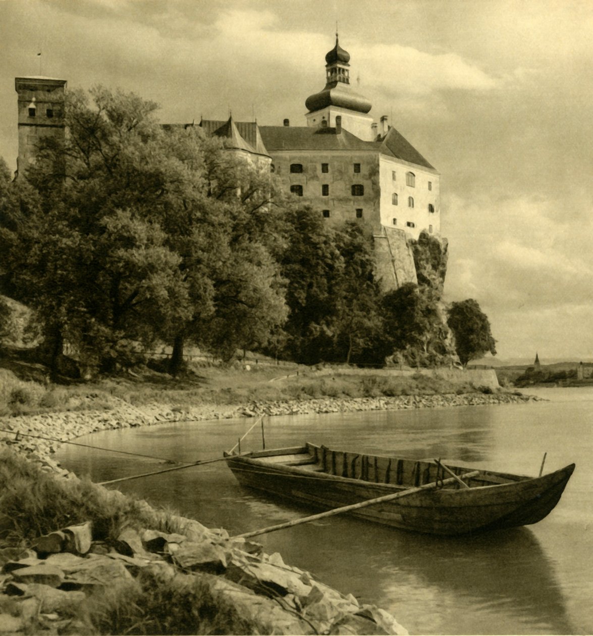 Schloss Persenbeug, Wachau, Dolna Austria, c1935. autorstwa Unbekannt