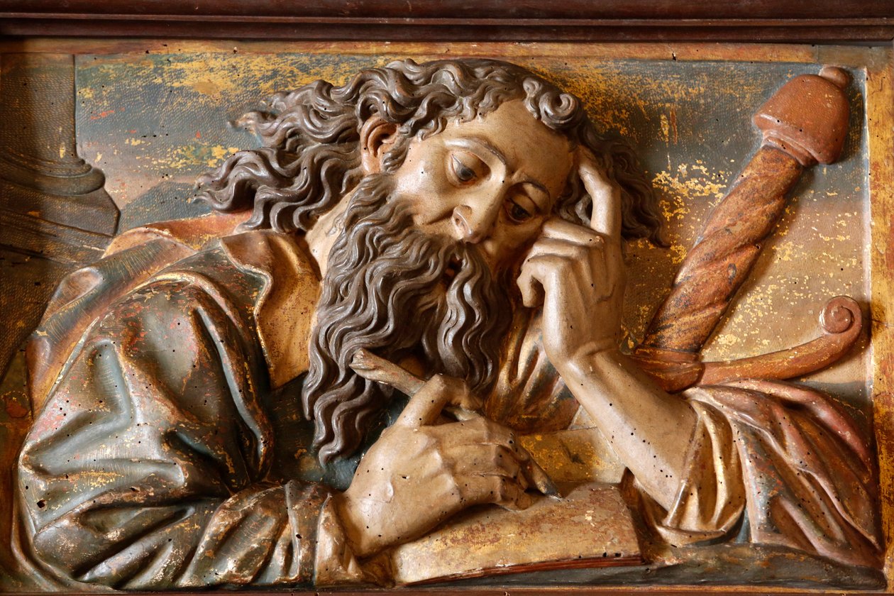 Rzeźba w katedrze na Majorce: Saint Paul, Palma, Hiszpania autorstwa Unbekannt