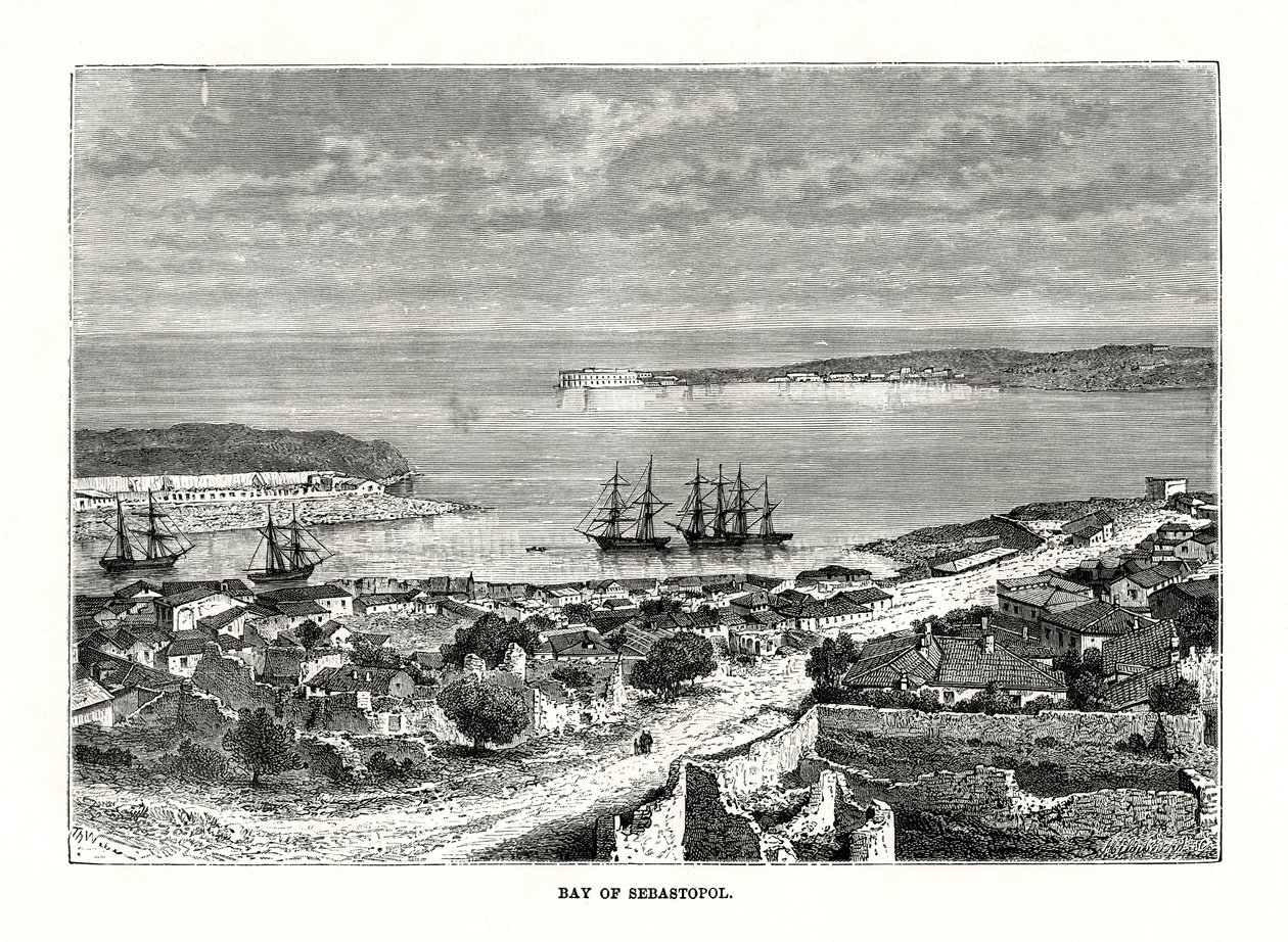 Sewastopol, Ukraina, 1879 autorstwa Unbekannt