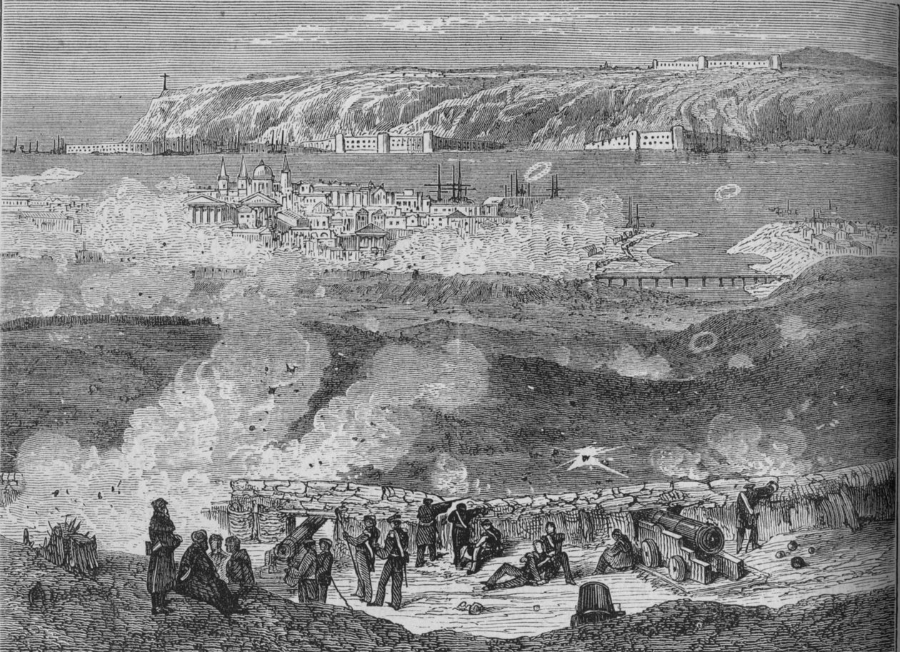 Sewastopol, ok. 1880 r. autorstwa Unbekannt