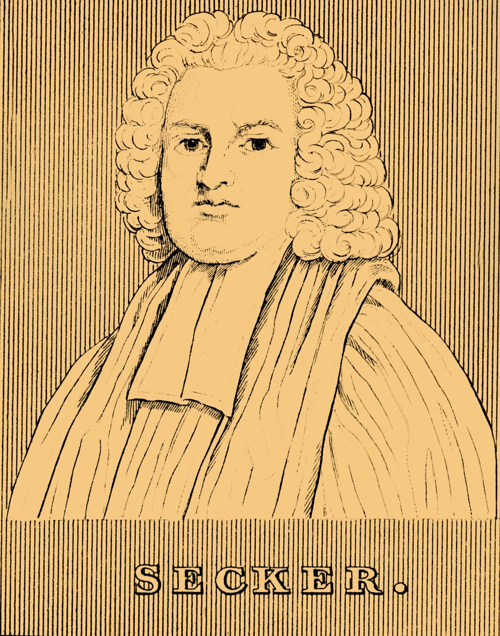 Secker, 1693-1768, 1830. autorstwa Unbekannt