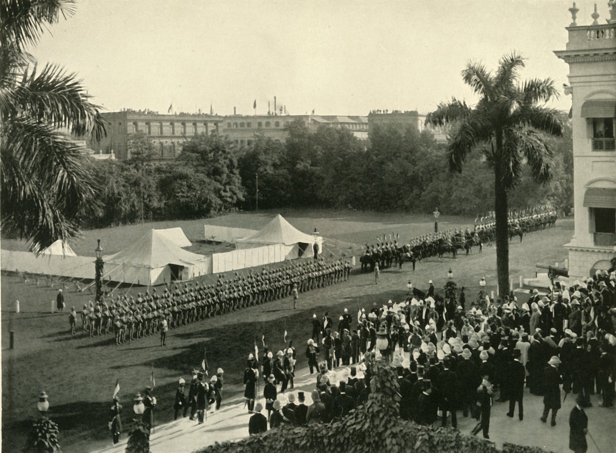 Drugie przybycie Lorda Curzona do Domu Rządowego, 1904, 1925. autorstwa Unbekannt