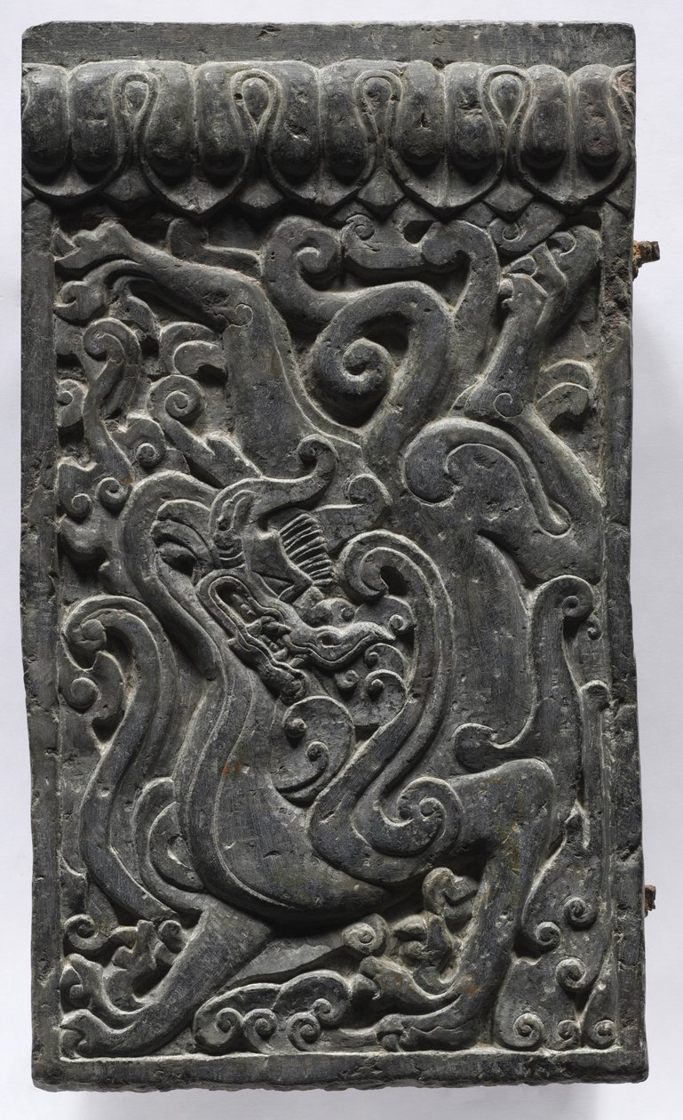 Sekcja platformy trumiennej: Dragon, 550-577. autorstwa Unbekannt