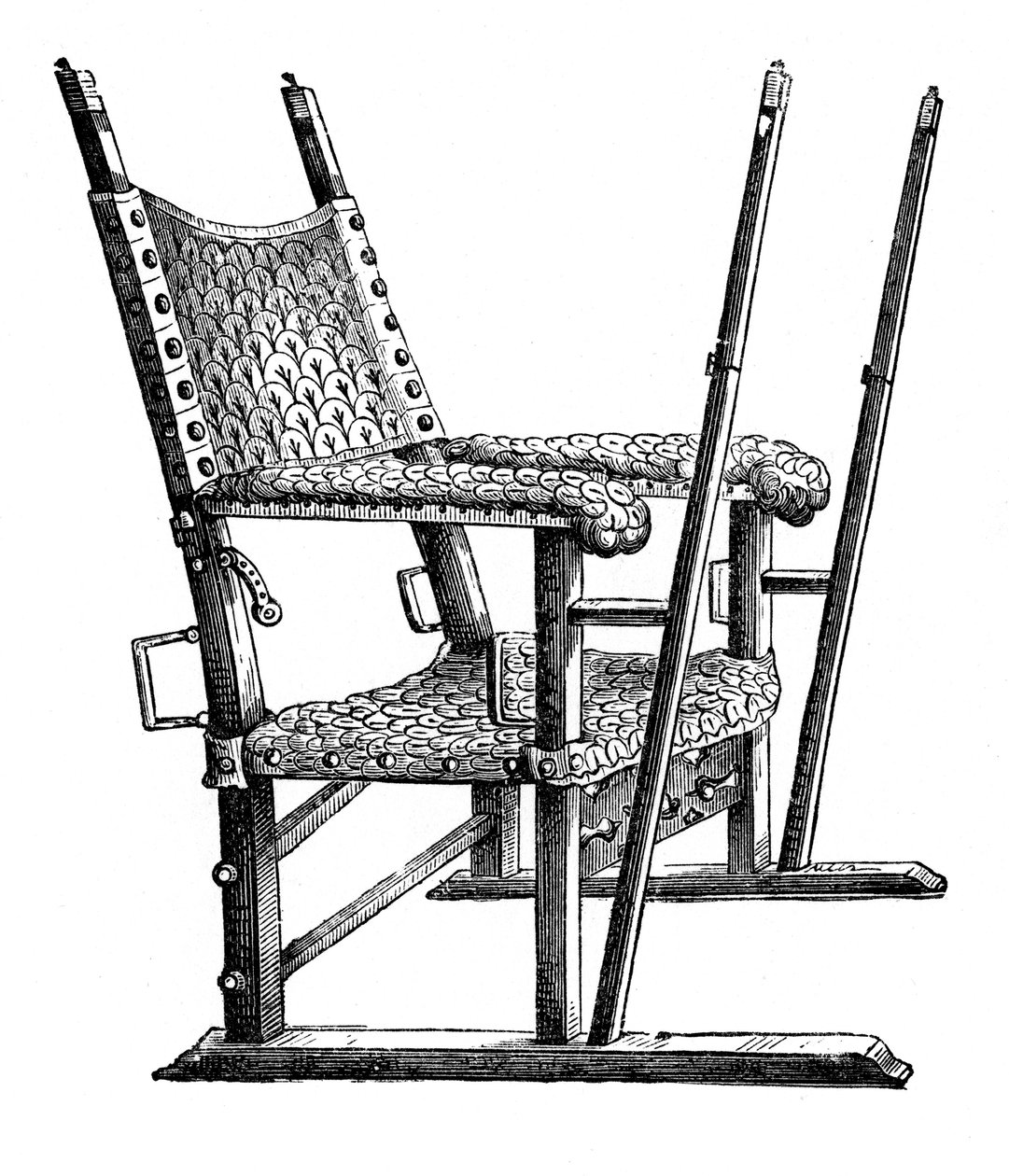 Krzesło sedan Karola V, XIV wiek, 1870 autorstwa Unbekannt