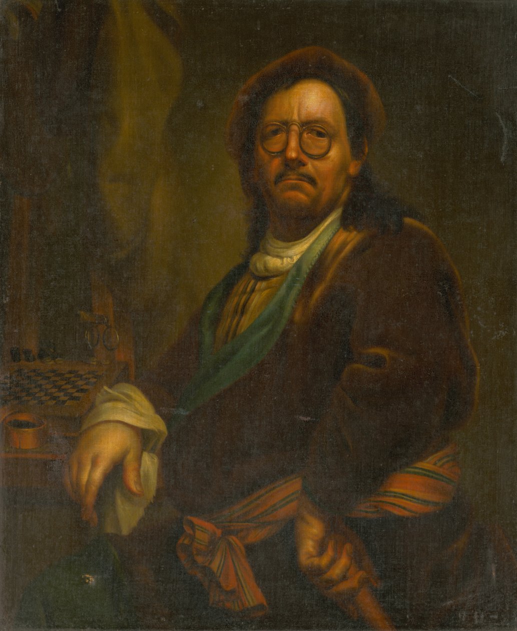 Autoportret (kopia J. Kupecký) autorstwa Unbekannt