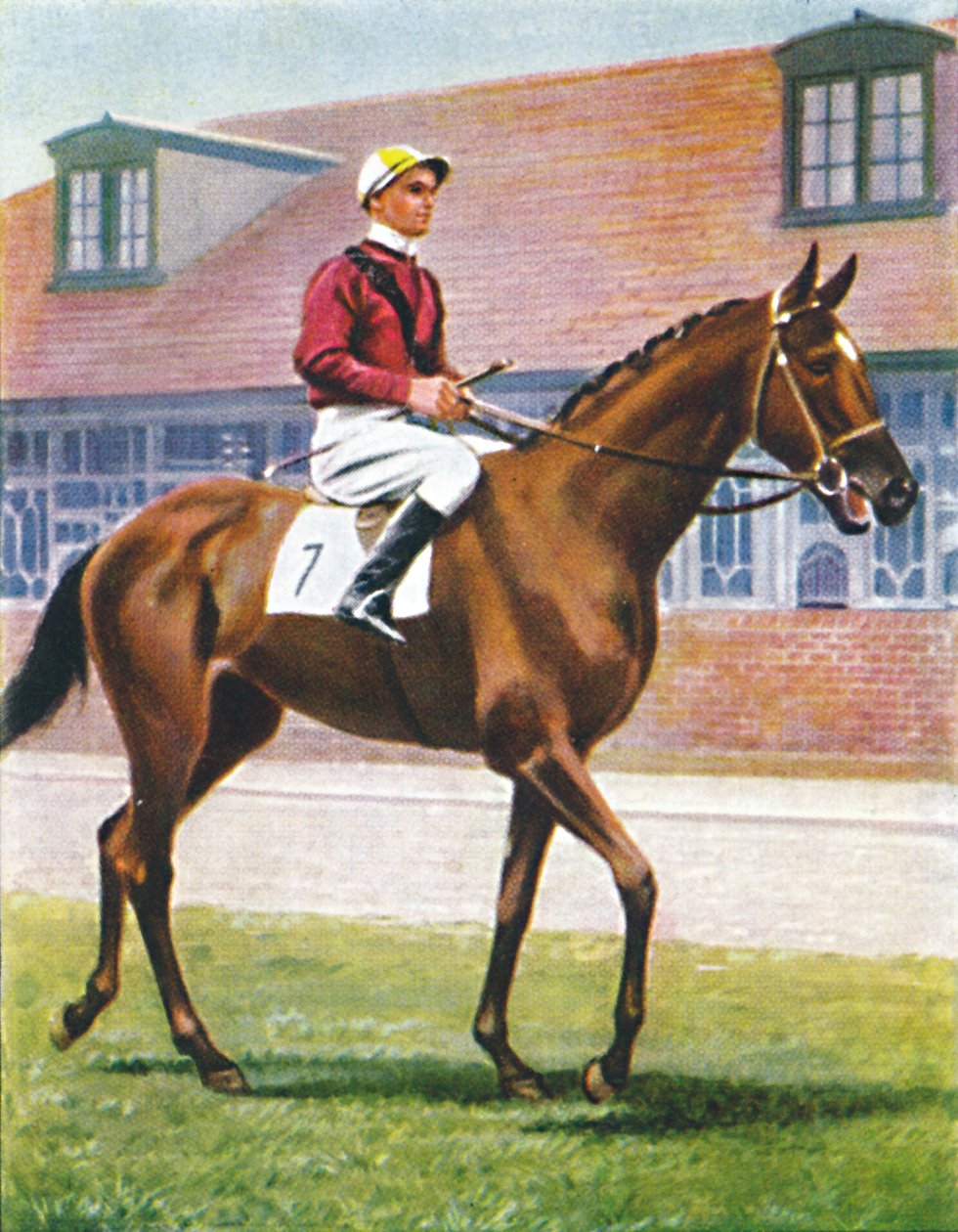 Senor, Dżokej: J. Crouch, 1939 autorstwa Unbekannt