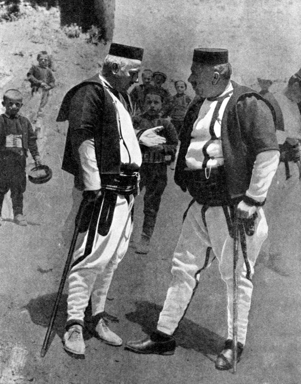 Serbscy chłopi, 1936 autorstwa Unbekannt