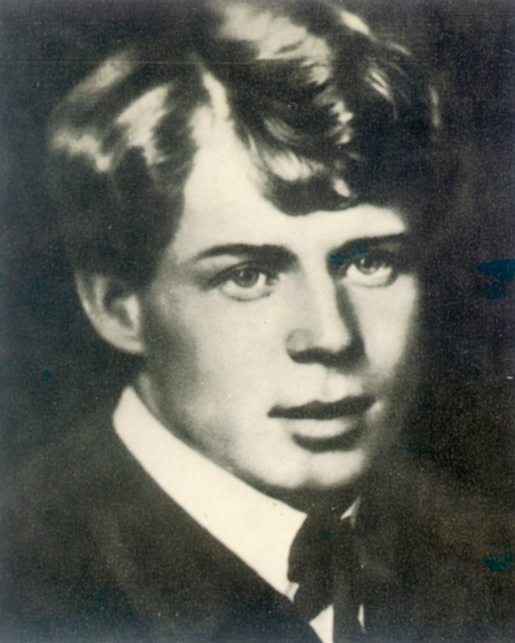 Siergiej Jesienin, rosyjski poeta, lata 1910 autorstwa Unbekannt