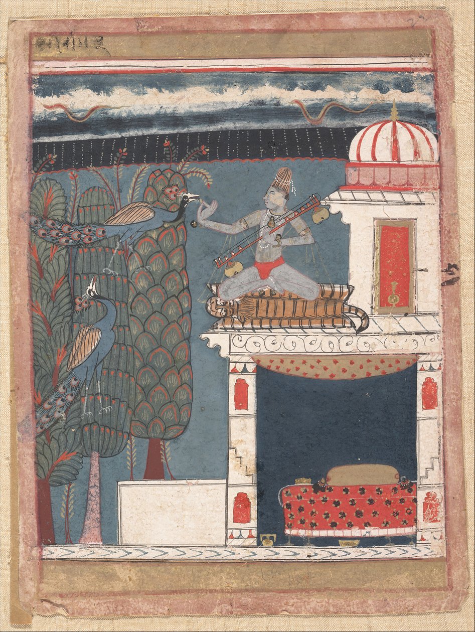 Setmalar Ragini: Folio z serii ragamala Garland of Musical Modes , ca. 1630-40. autorstwa Unbekannt
