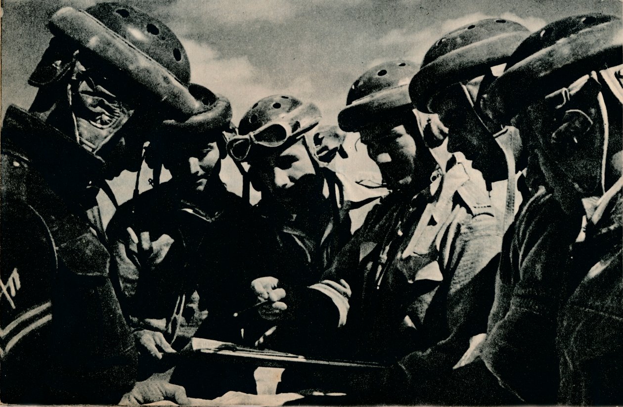 Poważne problemy napotkały załogi czołgów, c1941 1944 autorstwa Unbekannt