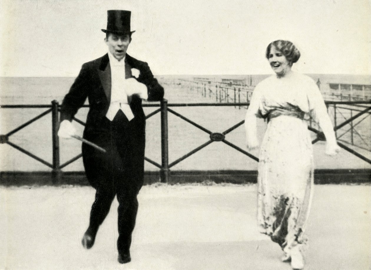 Seymour Hicks i Ellaline Terriss, ok. 1907, 1947. autorstwa Unbekannt