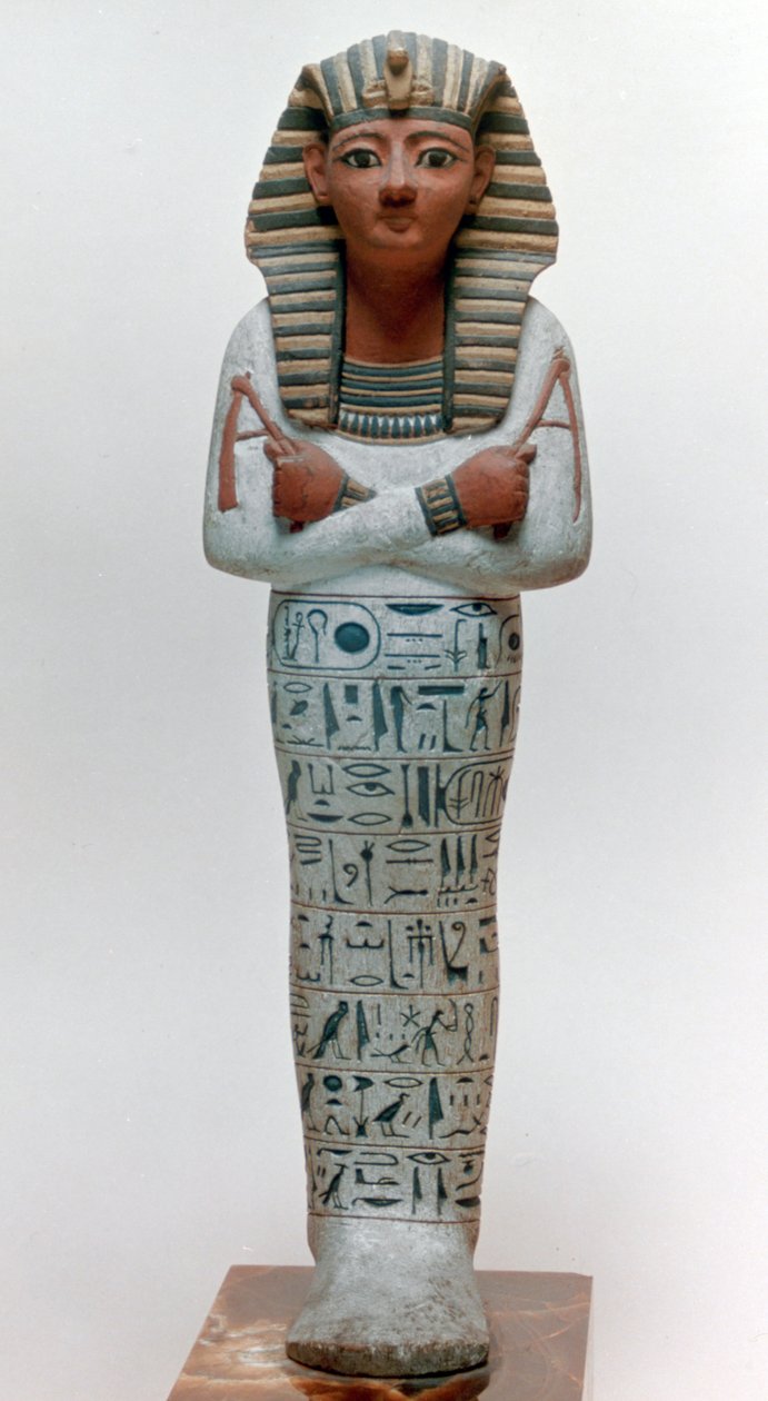 Figura Shabti Ramzesa IV, Egipcjanina, XX dynastia autorstwa Unbekannt