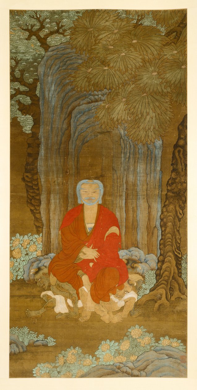 Siakjamuni pod drzewem Bodhi, 1600-50. autorstwa Unbekannt