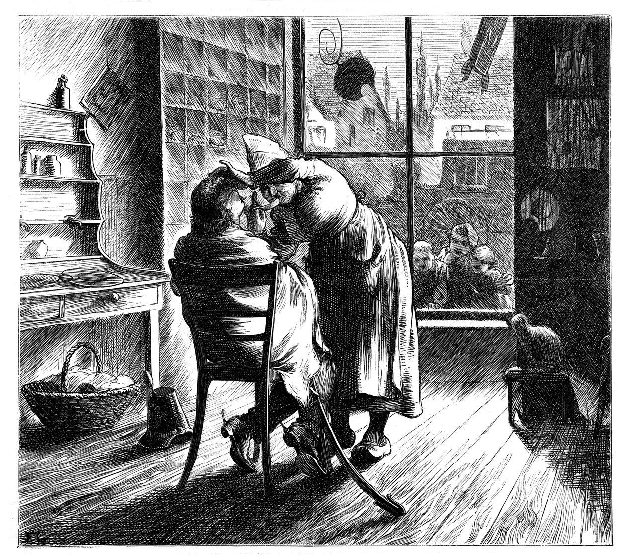 Golenie wroga pod Montmirail, 1870 autorstwa Unbekannt