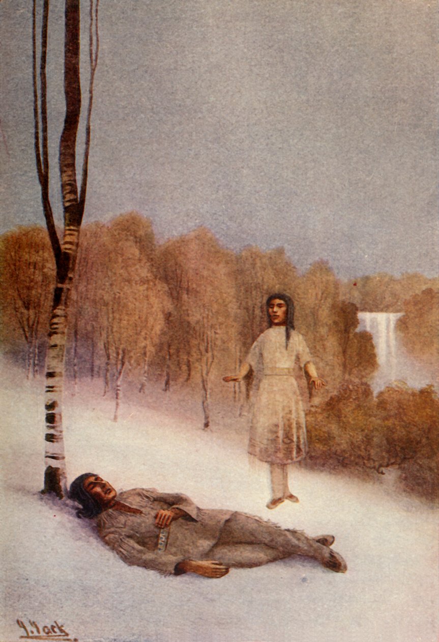 Zaśpiewała dziwną, słodką piosenkę, 1914. autorstwa Unbekannt