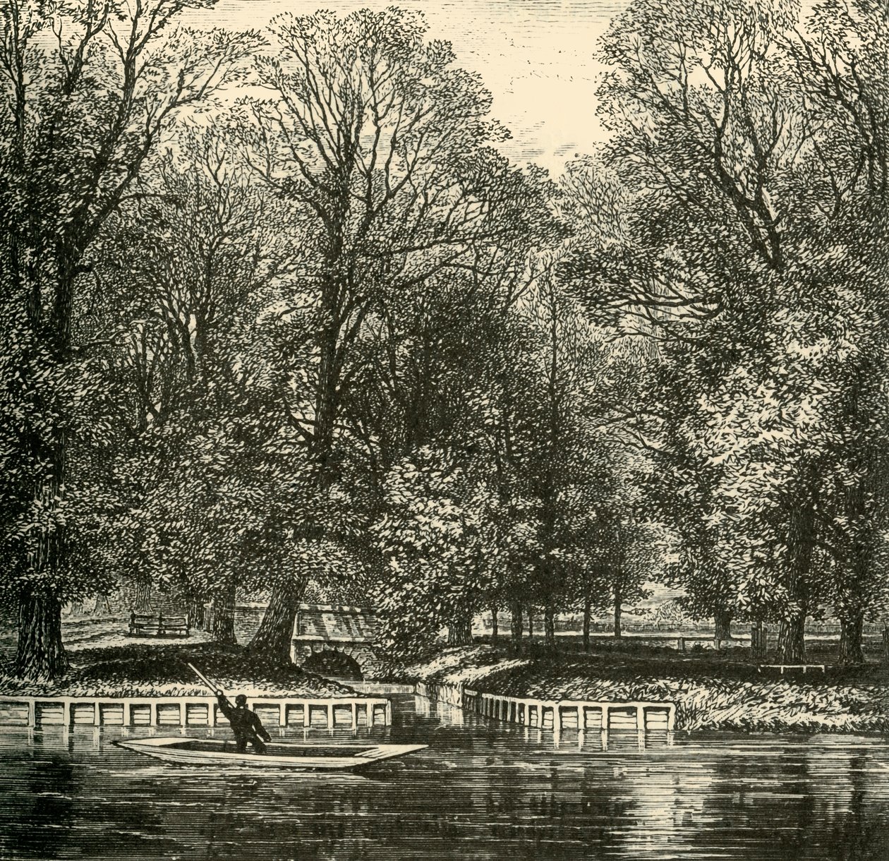 Owczy most i ławka szóstej formy, 1911. autorstwa Unbekannt