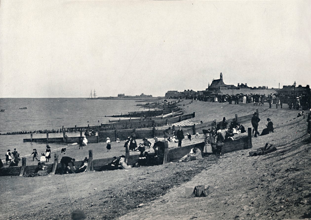 Sheerness - Promenada i Plaża, 1895 autorstwa Unbekannt