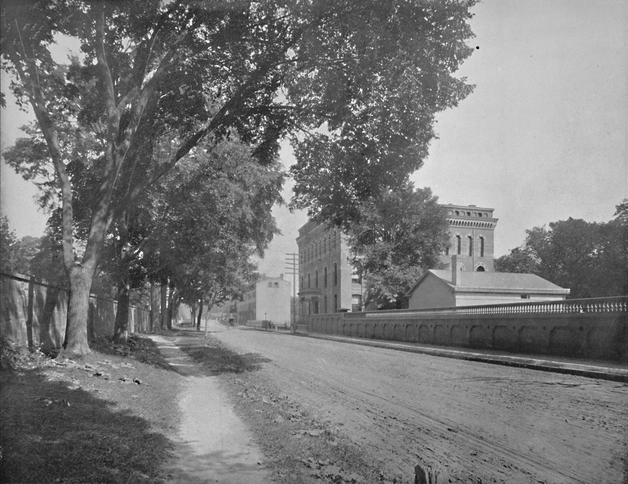 Sheffield Hall, Yale College, New Haven, Connecticut, c1897. autorstwa Unbekannt