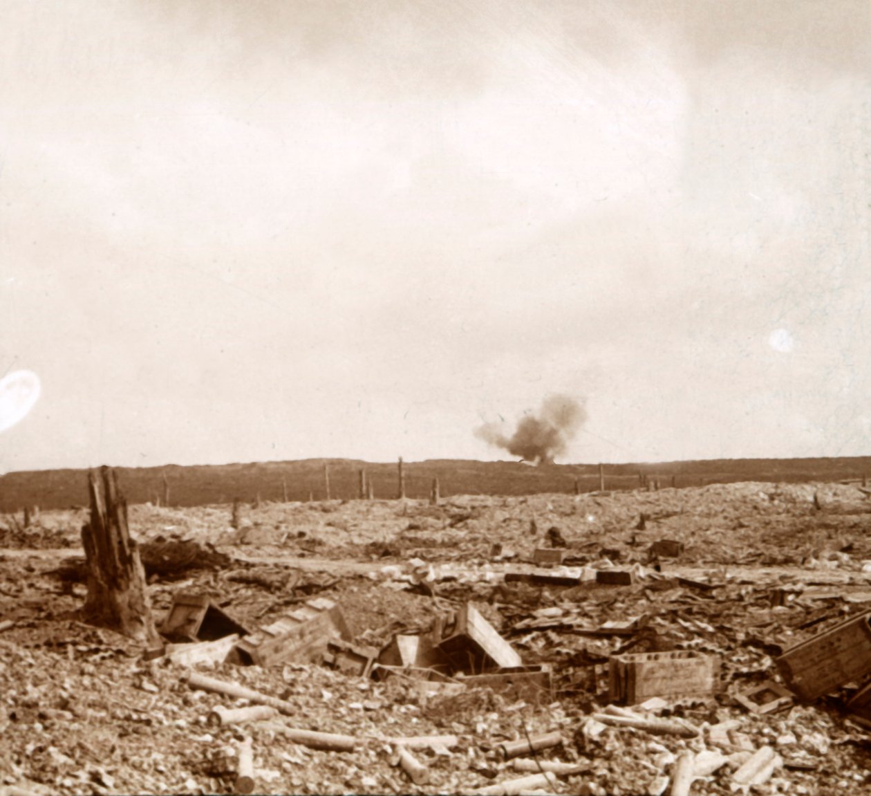 Shell, Douaumont, północna Francja, 1917 autorstwa Unbekannt
