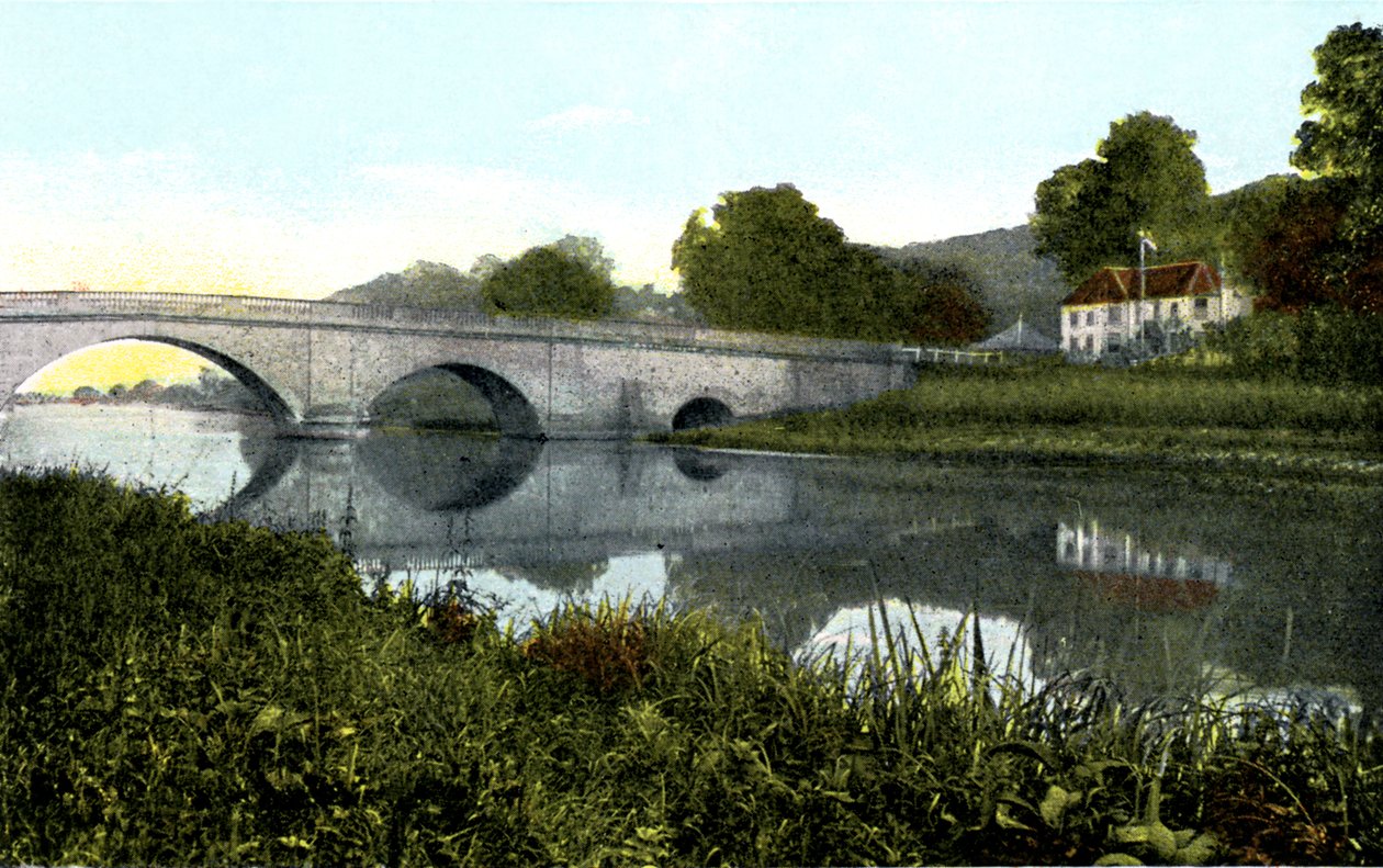 Most Shillingford, XX wiek autorstwa Unbekannt