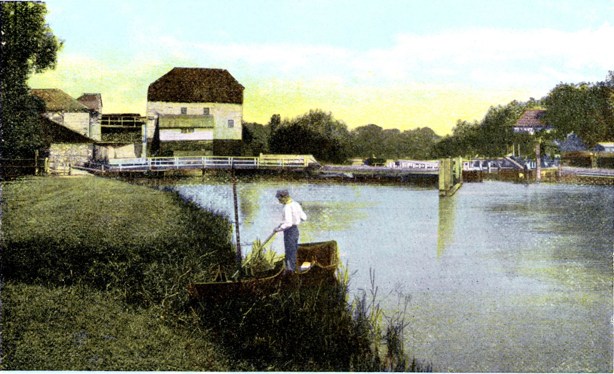 Jezioro Shiplake, Oxfordshire, XX wiek autorstwa Unbekannt