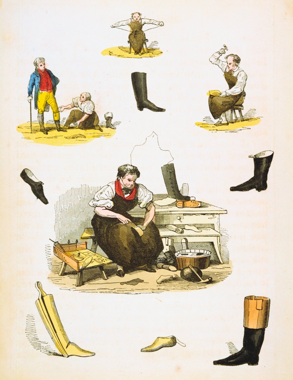 Szewc, ok. 1845 autorstwa Unbekannt