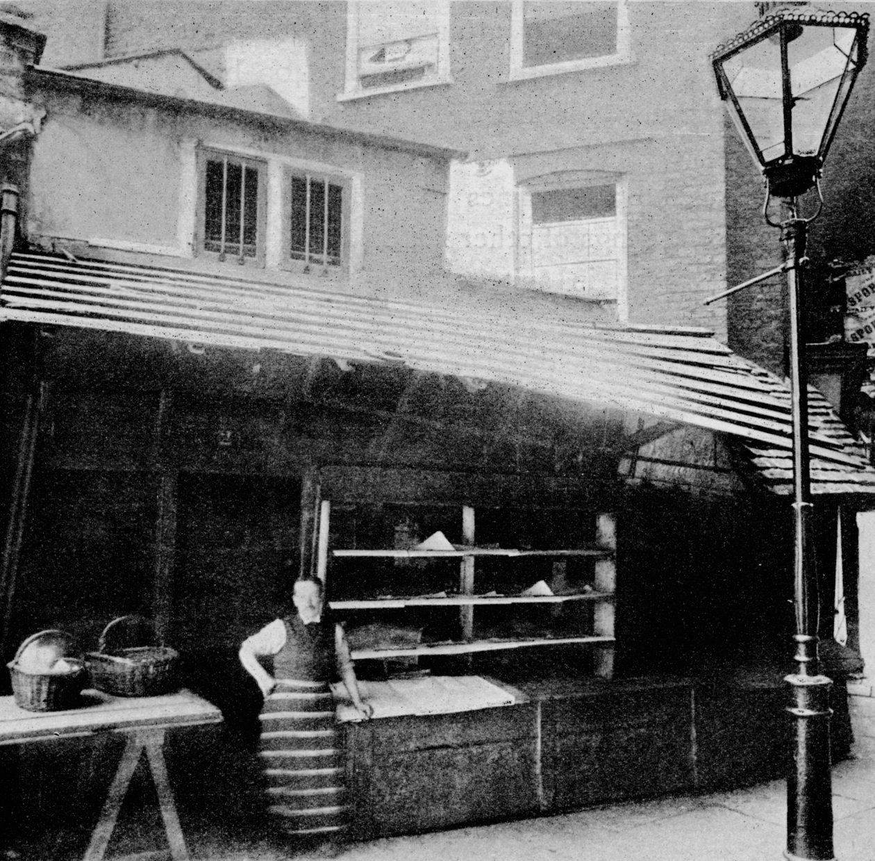 Sklep i energia słoneczna, Clare Market, Londyn, od czasu rozbiórki, 1895 1904 autorstwa Unbekannt