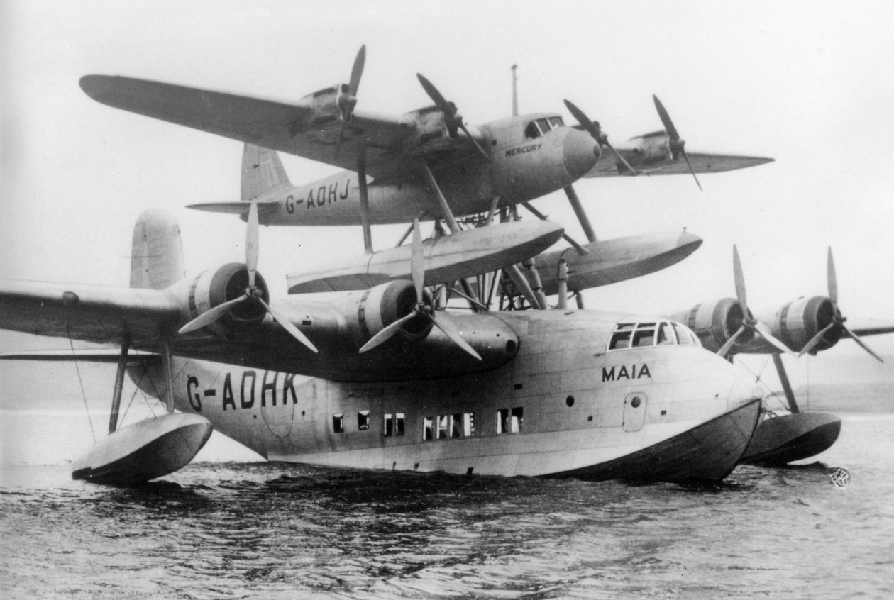 Spodenki hydroplan, Dundee do RPA, 6 października 1938 autorstwa Unbekannt