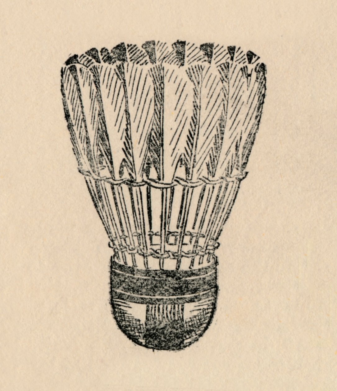 Wahadłowiec – badminton, 1912 autorstwa Unbekannt