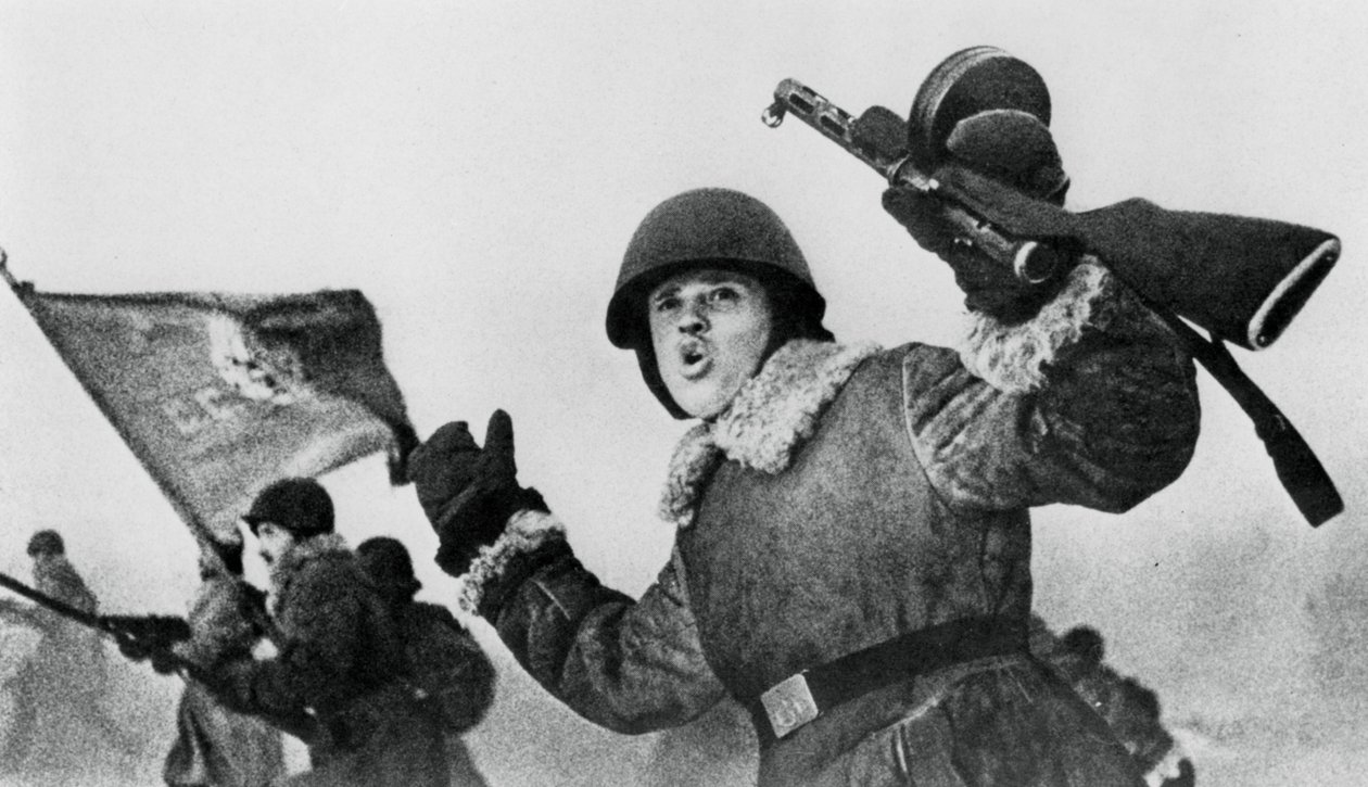 Oblężenie Leningradu, styczeń 1943 autorstwa Unbekannt