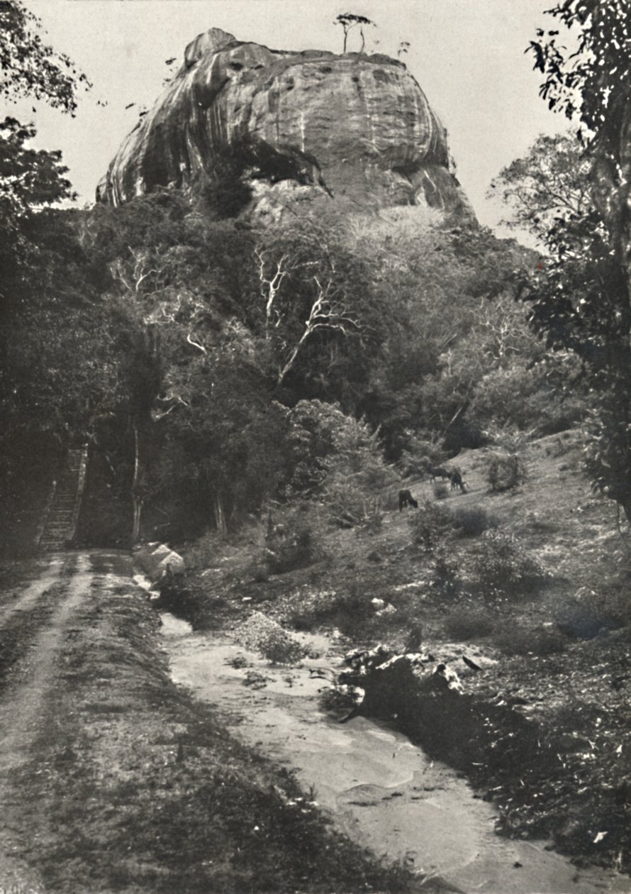 Sigiri widziana od południa, 1926 autorstwa Unbekannt
