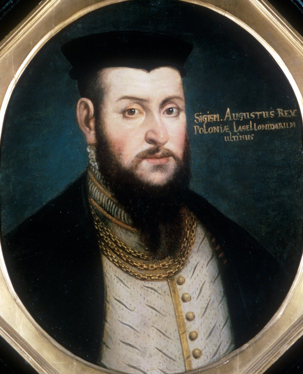 Zygmunt II August, współwładca Polski z ojcem 1530-1548, władca jedyny od 1548 autorstwa Unbekannt