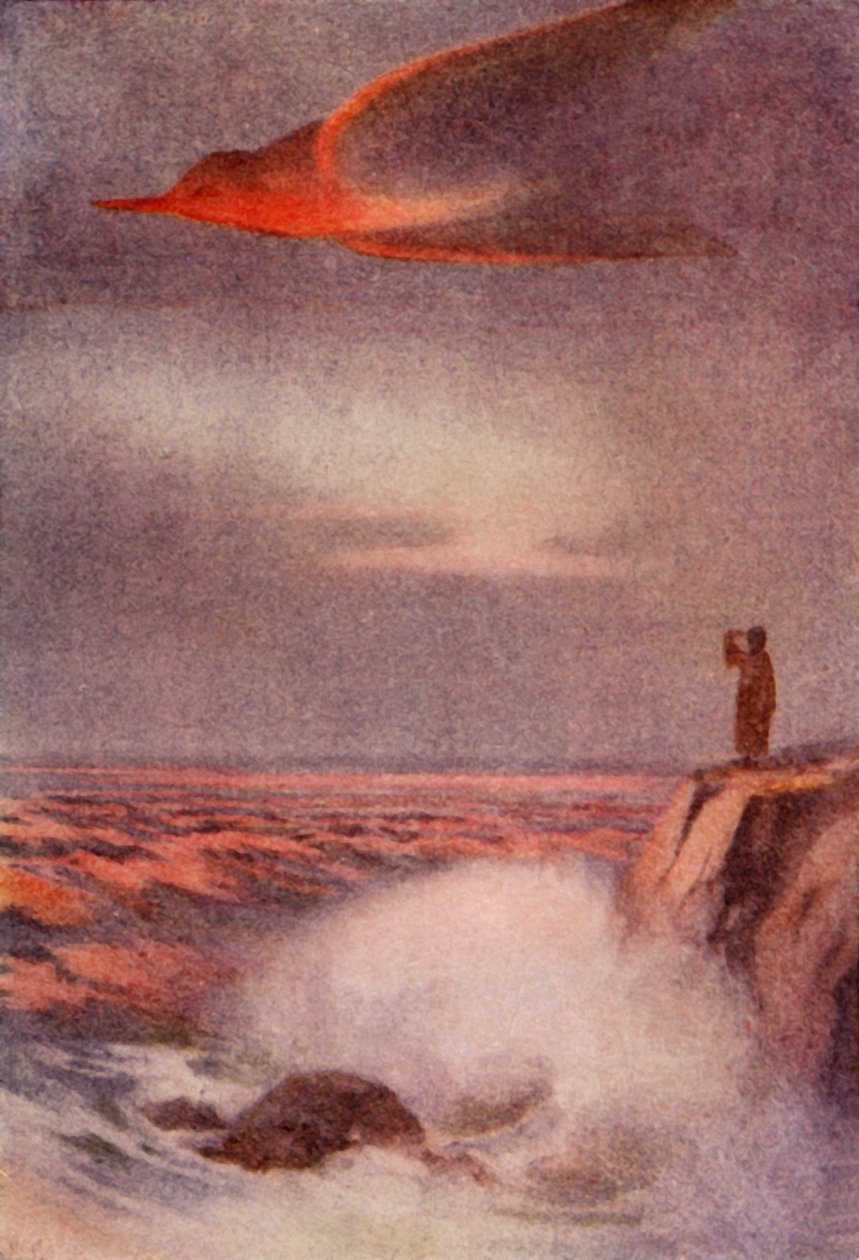 „Grzech przybiera postać dzięcioła”, 1914. autorstwa Unbekannt