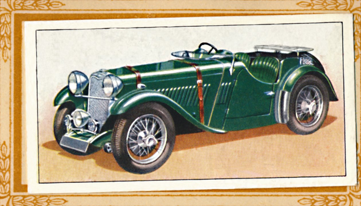 Singer 1 12-litrowy dwumiejscowy Le Mans, c1936 autorstwa Unbekannt