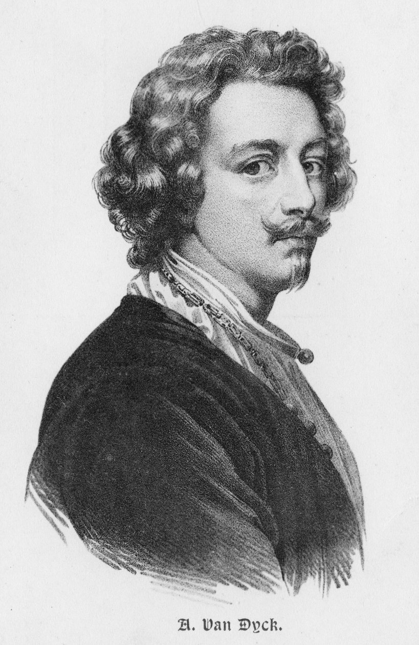 Sir Anthony van Dyck 1599-1641, malarz flamandzki, początek XX wieku autorstwa Unbekannt
