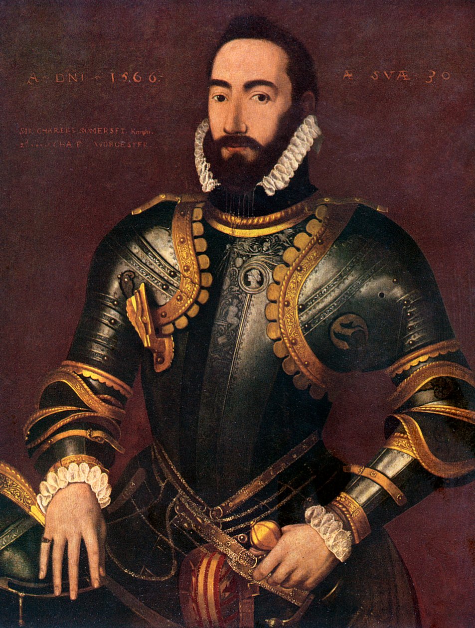 Sir Charles Somerset, XX wiek autorstwa Unbekannt
