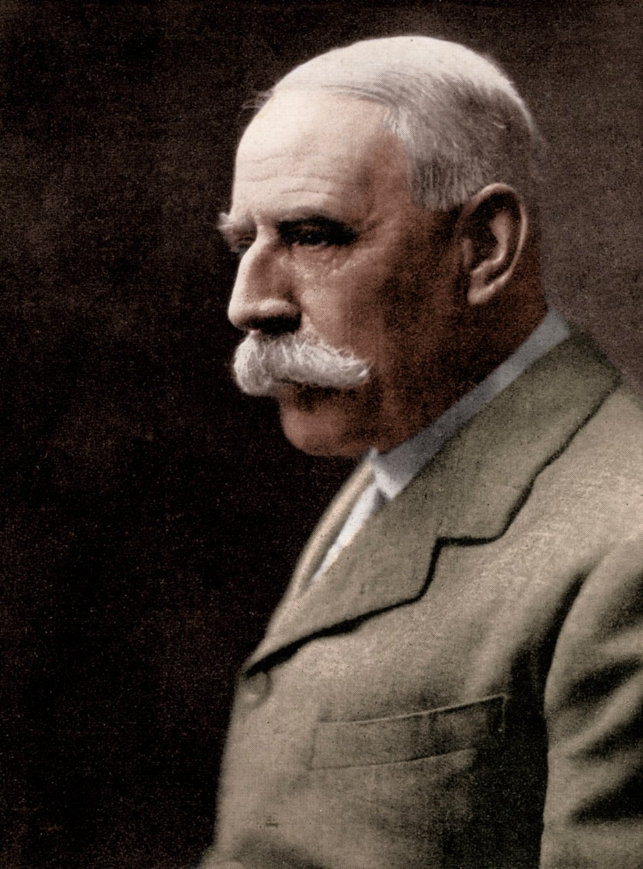 Sir Edward Elgar, 1857-1934, angielski kompozytor, początek XX wieku. autorstwa Unbekannt